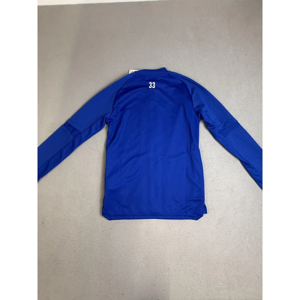 Adidas Jacket Kids Small Blue AEROREADY Track Top Soccer Football FS7100‎ Youth
